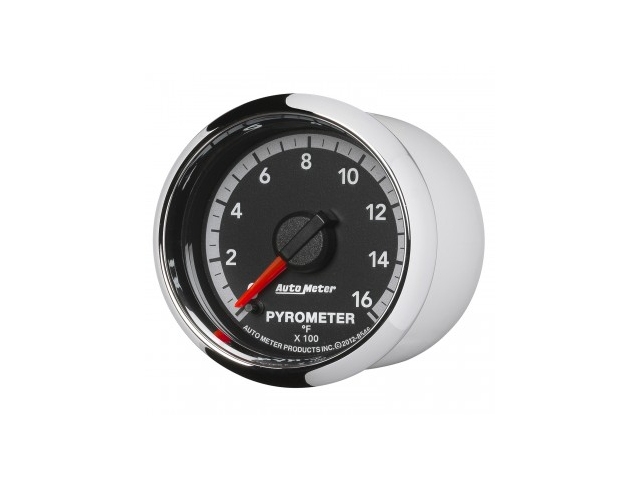 Auto Meter FACTORY MATCH Dodge 4th GEN Digital Stepper Motor Gauge, 2-1/16", Pyrometer (EGT) (0-1600 F)