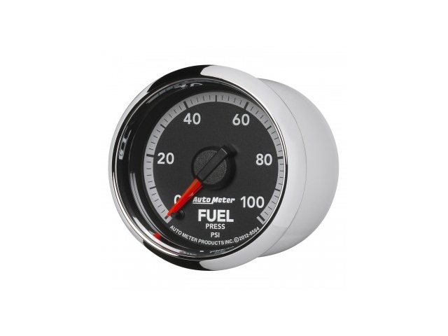 Auto Meter FACTORY MATCH Dodge 4th GEN Digital Stepper Motor Gauge, 2-1/16", Fuel Pressure (0-100 PSI) - Click Image to Close