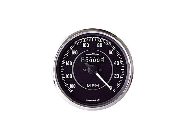 Auto Meter COBRA Mechanical Gauge, 4", Speedometer (0-180 MPH)