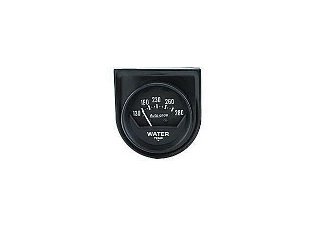 Auto Meter Auto gage Mechanical Gauge, 2-1/16", Water Temperature (130-280 F)