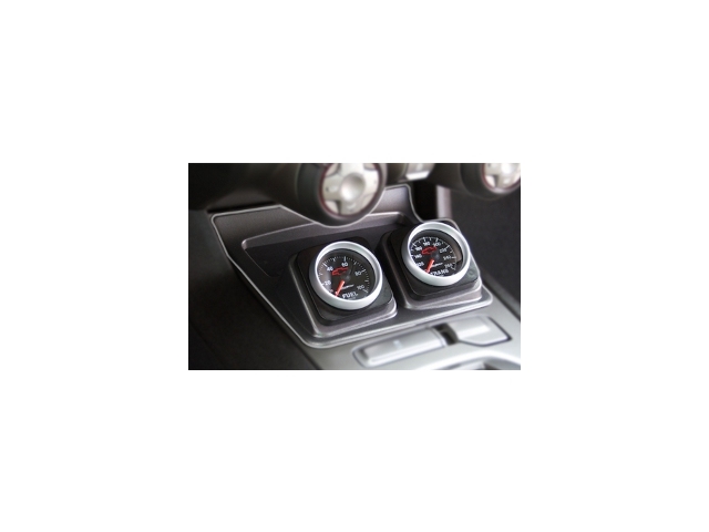 Auto Meter Direct-Fit Late Model Muscle Camaro Dual Gauge Console Pod, Factory Match (2010-2012 Camaro)