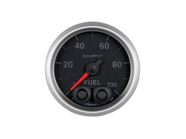 Auto Meter ELITE SERIES Digital Stepper Motor Gauge, 2-1/16", Fuel Pressure (0-100 PSI)