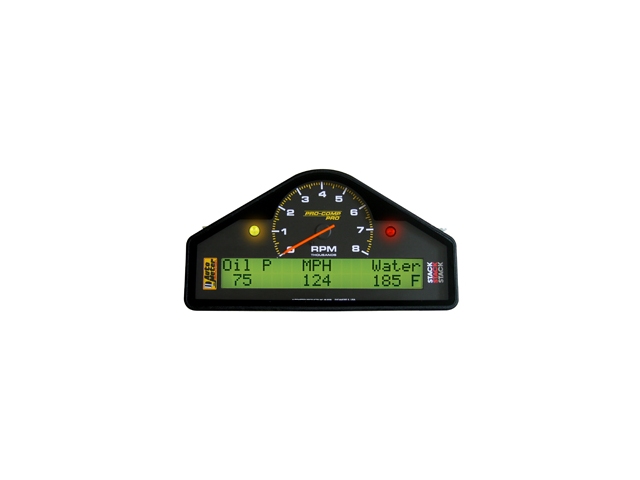 Auto Meter PRO-COMP PRO Analog/Digital Gauge, 7-1/2" x 4" x 1-1/2", Street Dash
