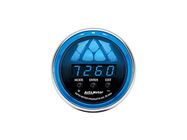 Auto Meter COBALT Digital Gauge, 2-1/16", Pro Shift Light, Level 2 (0-15000 RPM)