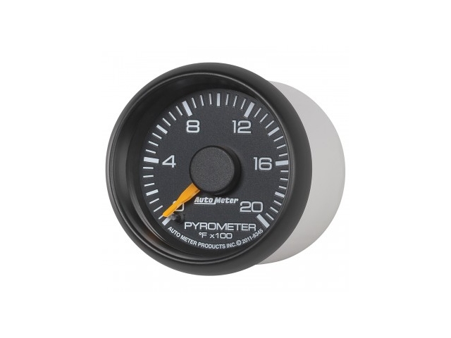 Auto Meter FACTORY MATCH Chevrolet/GM Digital Stepper Motor Gauge, 2-1/16", Pyrometer (0-2000 F)
