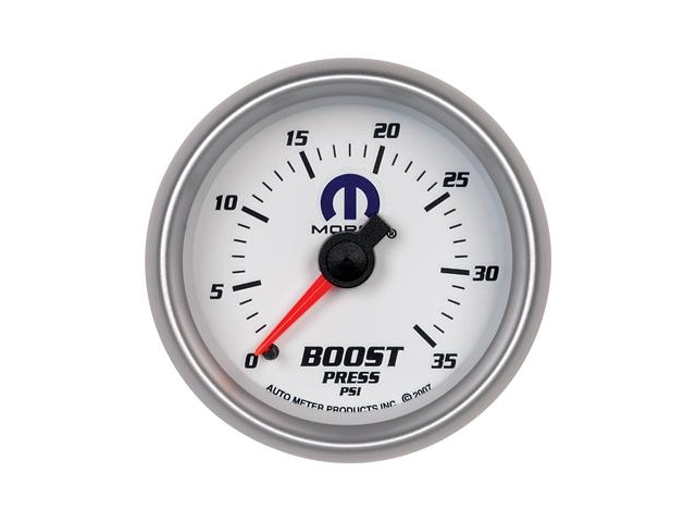Auto Meter MOPAR Mechanical Gauge, 2-1/16", Boost (0-35 PSI)