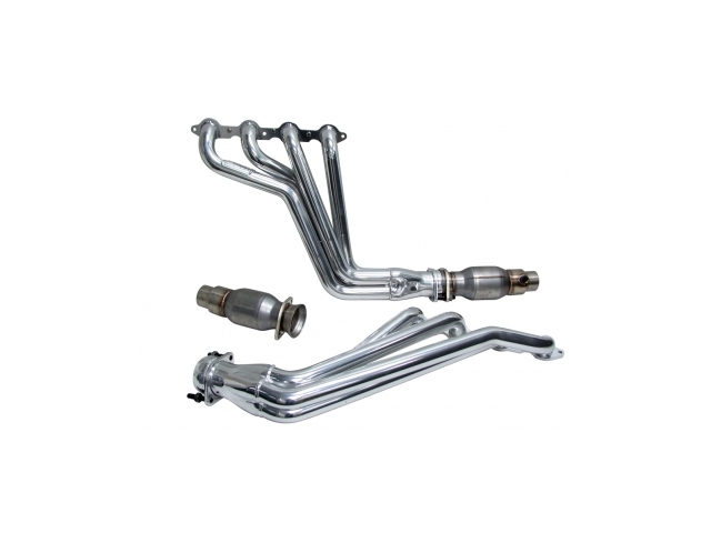 BBK 1-7/8" Performance Long Tube Headers w/ Catalytic Converters, Polished Ceramic (2010-2015 Camaro L99 & LS3)