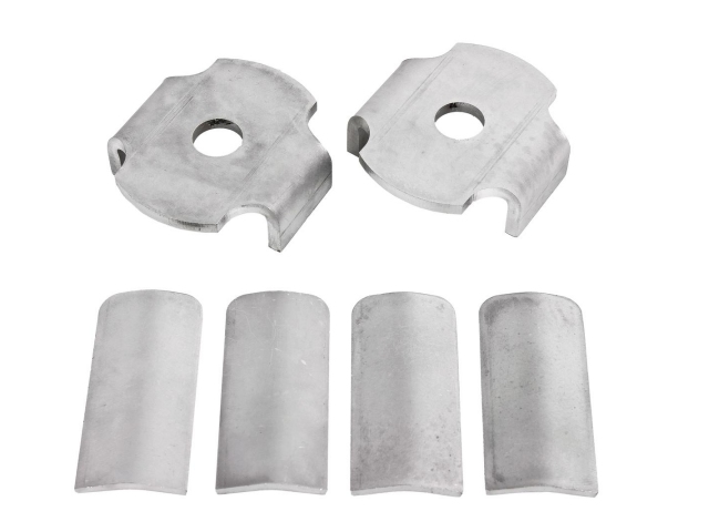 BMR Bushing Kit, Rear Cradle, Steel Inserts Only (2015-2019 Mustang)