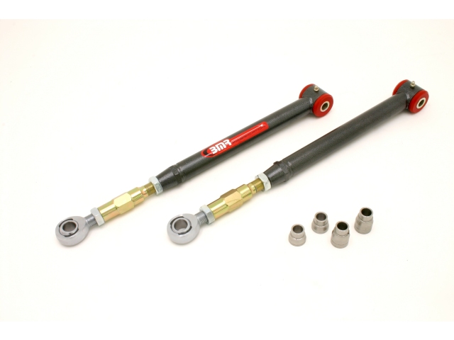 BMR Lower Control Arms w/ Polyurethane Bushings & Rod Ends, Adjustable (2005-2013 Mustang)