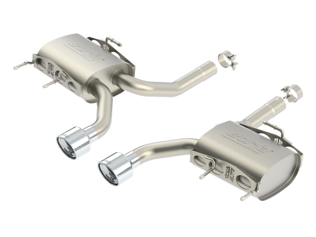 Borla Rear Section Exhaust "S-Type", 2.5" (2011-2015 Cadillac CTS-V)
