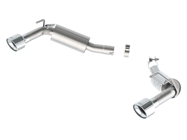 Borla Rear Section Exhaust "S-Type", 2.5" (2014-2015 Camaro SS)