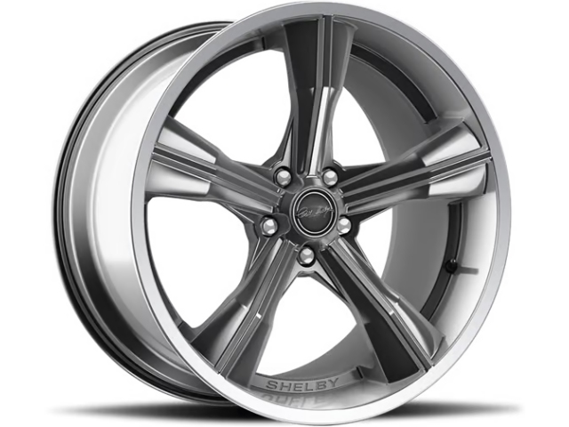 CARROLL SHELBY CS11 Wheel, Front & Rear [20 X 9.5 IN. | 5 x 114.3 | 40MM OFFSET | CHROME POWDER] (2005-2024 Ford Mustang)