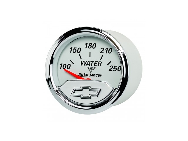 Auto Meter Chevrolet Vintage Air-Core Gauge, 2-1/16", Water Temperature (100-250 F)
