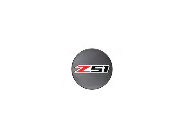Chevrolet PERFORMANCE Center Cap - Z51 Logo (2014-2015 Corvette Stingray)