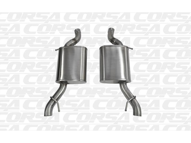 CORSA SPORT 2.5" Dual Rear Exit Axle-Back Exhaust w/o Tips (2014-2017 CTS-V 3.6L Turbo)
