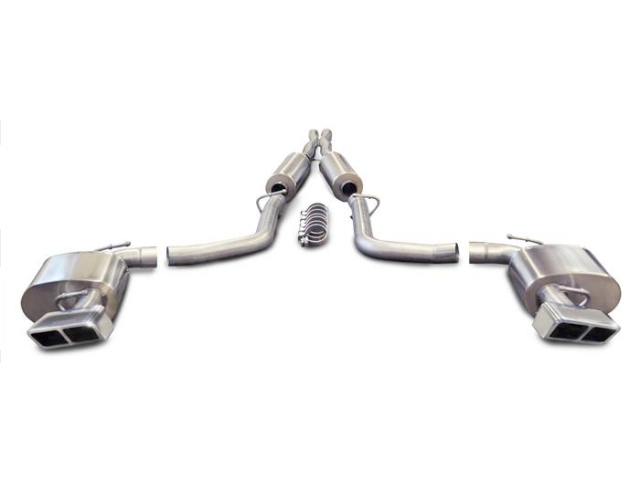 CORSA XTREME 2.75" Dual Rear Exit Cat-Back Exhaust w/ GTX2 Polished Tips (2011-2014 Challenger SRT-8)