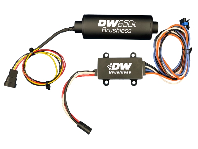 DEATSCHWERKS DW650iL Brushless Fuel Pump Kit w/ Single & Dual Speed Controller