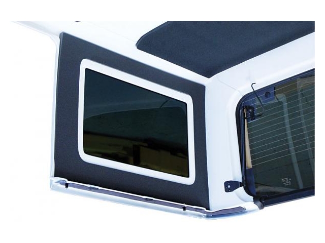 DEI JEEP Wrangler Side Window Trim Kit, Black (2011-2013 JEEP Wranger 4-DOOR)
