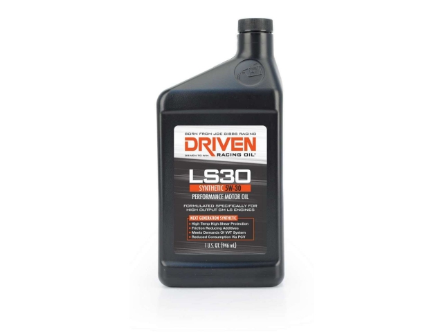 DRIVEN LS30 SYNTHETIC 5W-30 PERFORMANCE MOTOR OIL