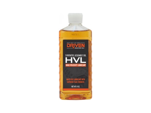 DRIVEN SYNTHETIC ASSEMBLY OIL HVL HIGH VISCOSITY LUBRICANT (8 Ounce Bottle)