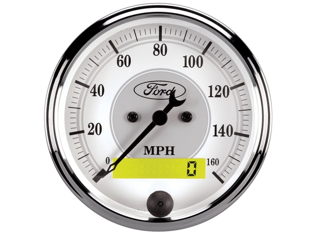 Auto Meter Ford Masterpiece Air-Core Gauge, 3-1/8", Electric Speedometer (0-160 MPH)
