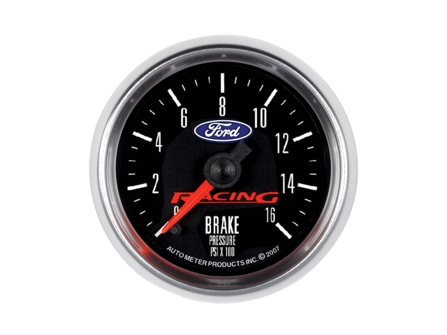 Auto Meter Ford RACING Digital Stepper Motor Gauge, 2-1/16", Brake Pressure (0-1600 PSI)