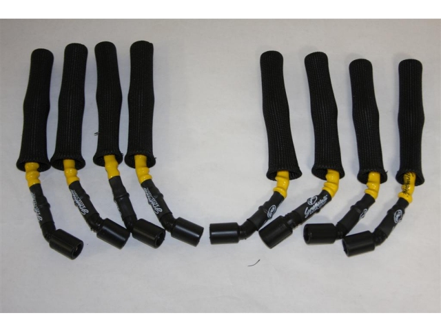 Granatelli Coil-Near-Plug Connection Kit, Yellow & Black (GM LS2, LS7 & LS3)