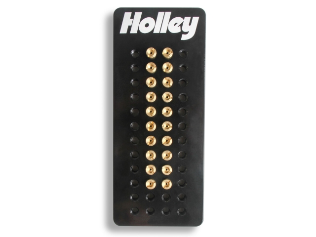 Holley Jet Assortment Billet Plate w/ 70-79 Jets - Click Image to Close