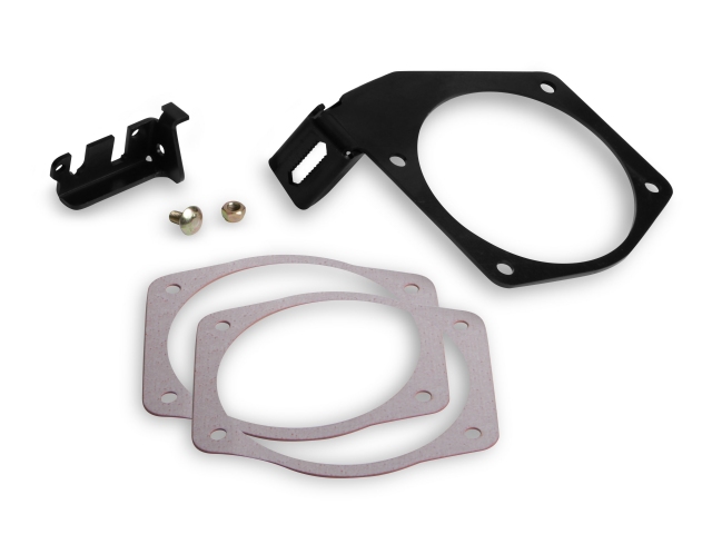 Holley EFI Cable Bracket For 105mm Throttle Bodies & Factory Or FAST Car Style Intakes