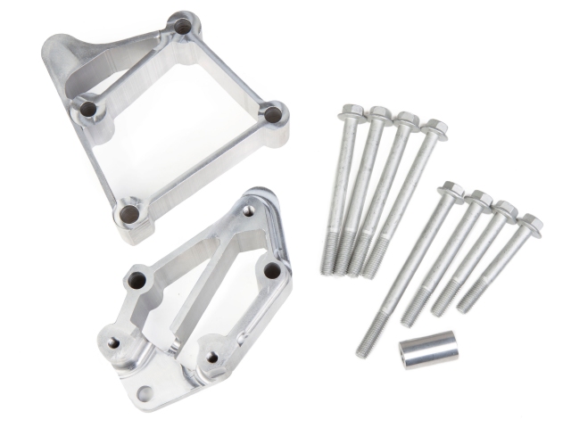 Holley LS Accessory Drive Bracket Installation Kit, Long Alignment - Click Image to Close