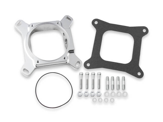 Holley EFI 4150 To 105mm LS Drive By Wire Throttle Body Adapter