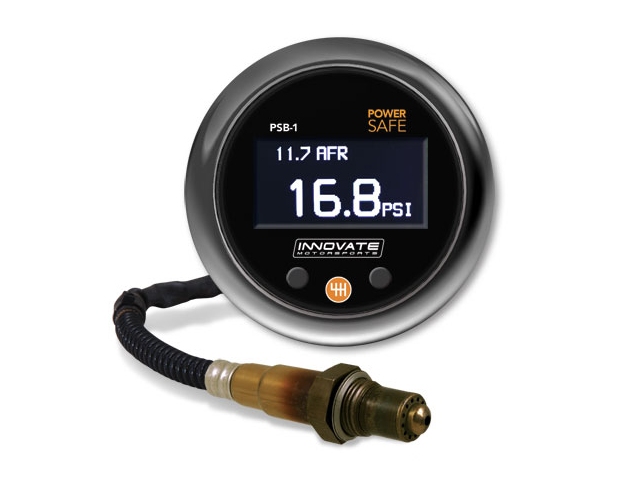 INNOVATE PowerSafe Boost & Air/Fuel Ratio Gauge - Click Image to Close