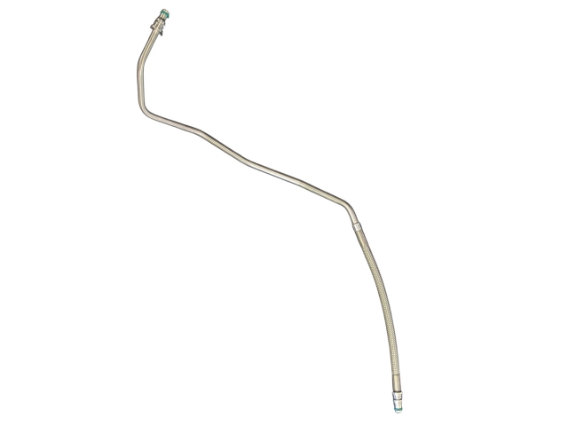 J&M Stainless Steel Clutch Hose (2015-2022 Ford Mustang) - Click Image to Close