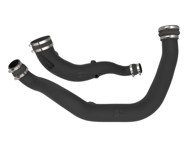 K&N Inlet Boost Tubes, Black (20212023 Ford F-150 3.5L EcoBoost & Raptor)