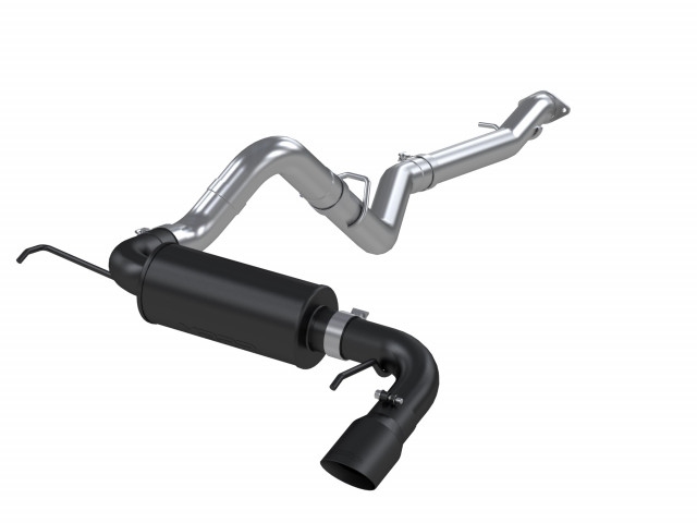 MBRP ARMOR BLK "STREET" Cat-Back Exhaust, 3" (2021-2023 Ford Bronco)