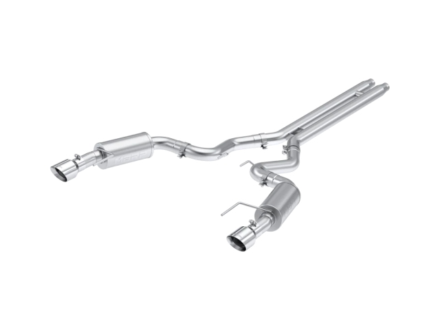 MBRP ARMOR LITE "STREET" Cat-Back Exhaust w/ Polished Tips, 3" (2024 Ford Mustang GT)