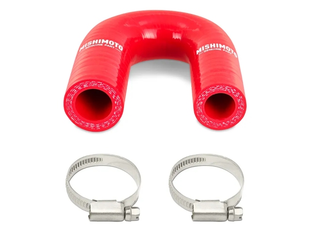 MISHIMOTO Silicone Heater Core Bypass Hose, Red (GM LS)