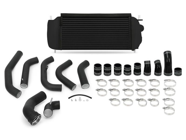 MISHIMOTO Performance Intercooler Kit, Black & Black (2015-2016 Ford F-150 3.5L EcoBoost)