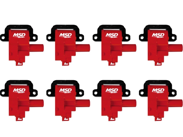 MSD Blaster Coil Kit, Red (GM LS1 & LS6)