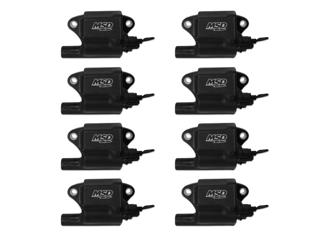 MSD PRO POWER Coil Kit, Black (GM LS2 & LS7) - Click Image to Close
