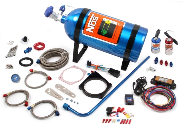 NOS 90mm GM LS w/ 4-Bolt Drive-By-Wire Throttle Nitrous Kit