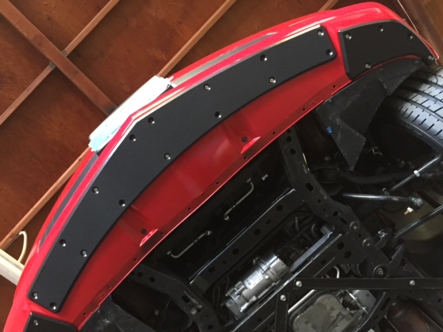 ProTEKt Front Bumper Protection Skid Plates (2010-2015 Camaro SS)