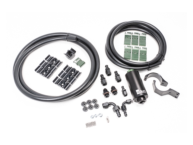 radium ENGINEERING Fuel Pump Hanger Plumbing Kit, Stainless (2020-2024 Toyota GR Supra)