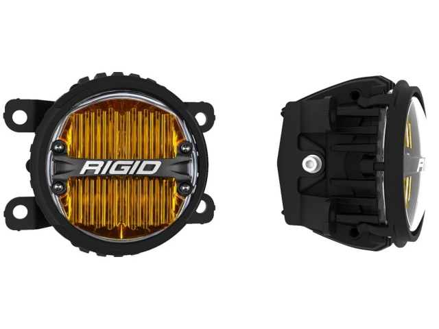 RIGID 360-SERIES PRO SAE Fog Light Kit, Yellow (2012-2021 Subaru WRX STi)