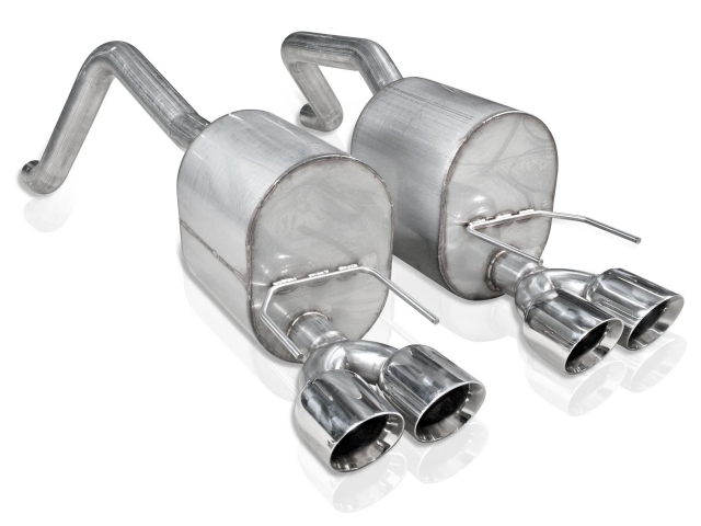 Stainless Works Turbo Chambered Exhaust w/ Dual Slash Cut Tips, Factory Connect, 2-1/2" (2009-2013 Corvette LS3) Stainless Works Turbo Chambered Exhaust w/ Dual Slash Cut Tips, Factory Connect, 2-1/2" (2009-2013 Corvette LS3)