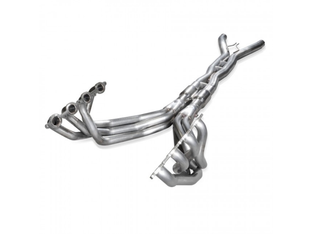 STAINLESS WORKS Long Tube Headers & X-Pipe w/ Catalytic Converters, Factory Connect, 1-7/8" x 3" (2014-2018 Corvette Stingray & Z06)