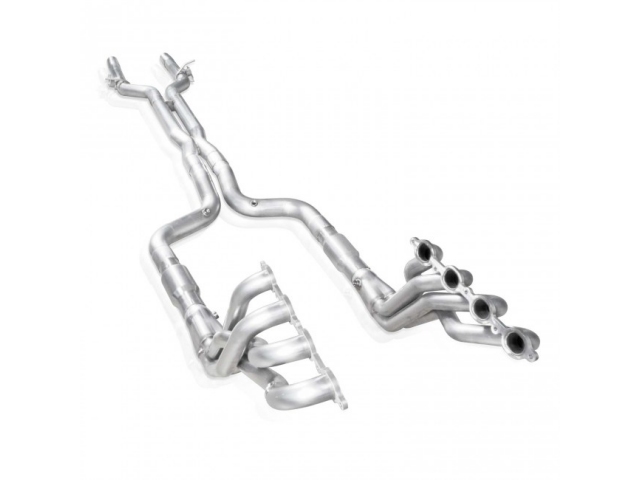 Stainless Works Long Tube Headers & X-Pipe w/ Catalytic Converters, 1-7/8" x 3" (2016 Camaro SS)