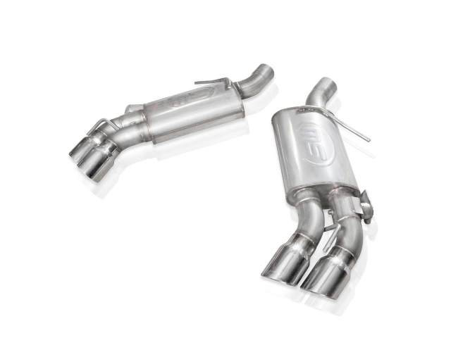 STAINLESS WORKS "LEGEND SERIES" Axle-Back Exhaust w/ NPP Valve & Quad 4" Tips, 3", PERFORMANCE CONNECT (2016-2021 Camaro SS)