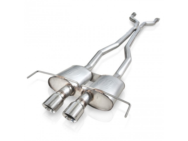 Stainless Works Turbo Chambered Exhaust, Factory Connect, 3" (2009-2015 CTS-V Coupe)