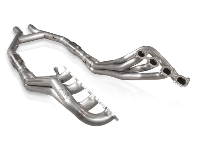 Stainless Works Long Tube Headers & H-Pipe w/ Catalytic Converters, Factory Connect, 1-7/8" x 3" (2011-2014 Mustang Shelby GT500)